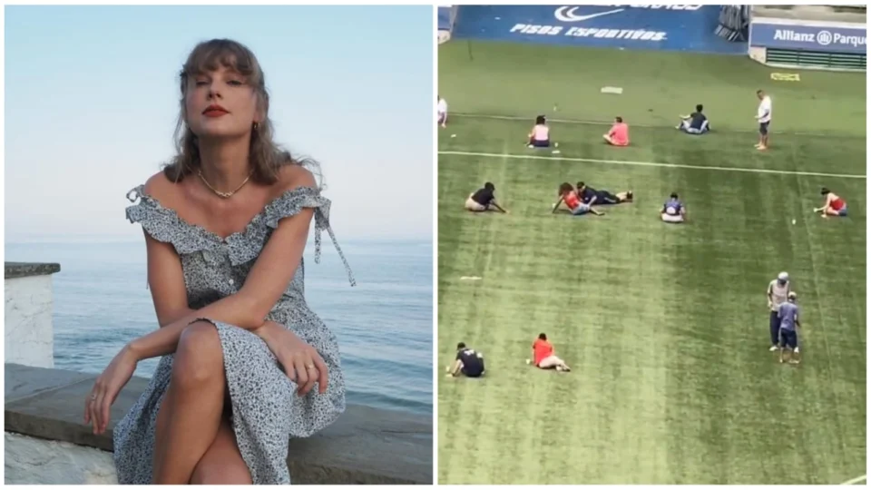 Taylor Swift: pessoas são contratadas para caçar miçangas no Allianz Parque