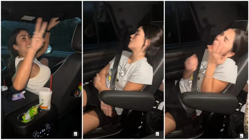 VÍDEO: grupo de amigos viralizar ao pregar ‘pegadinhas’ durante viagem de carro