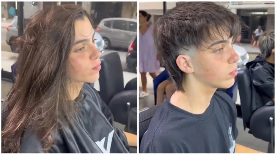 VÍDEO: barbeiro viraliza com ‘mudanças radicais’ com cortes de cabelo