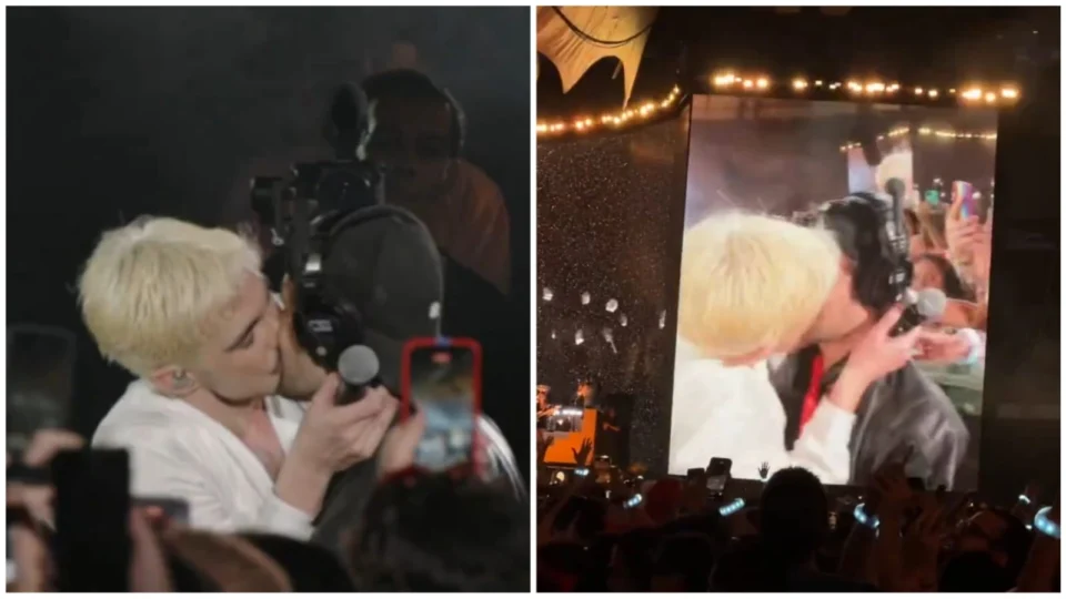 VÍDEO: Jão beija ex-namorado durante show da ‘SUPERTURNÊ’