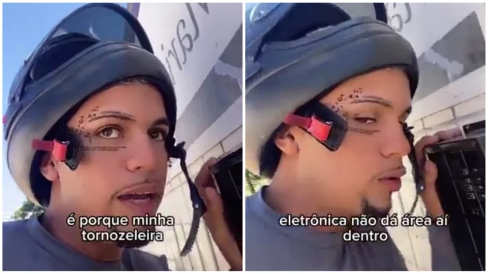 VÍDEO: motoboy viraliza ao mostrar tática para fazer cliente buscar pedido