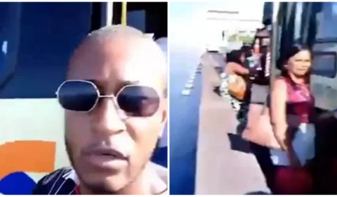 VÍDEO: Motorista de ônibus passa mal e quase cai de ponte no RJ