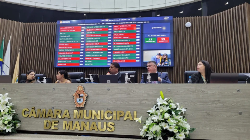 Câmara de Manaus inicia trabalhos legislativos nesta terça-feira, 6
