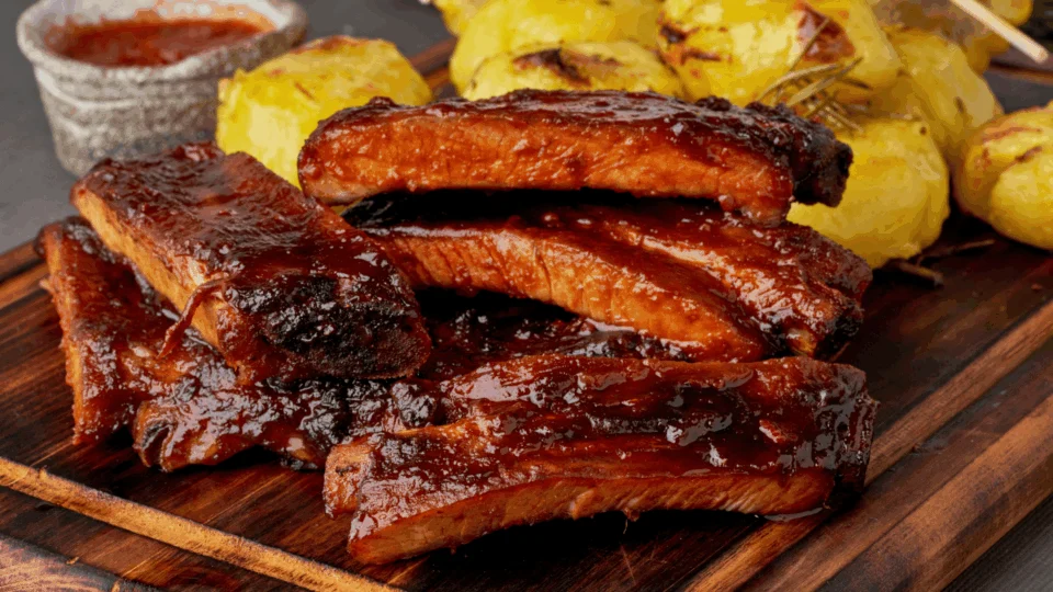 Receita de costelinha de porco como molho barbecue