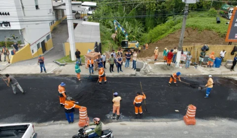 Cratera em Manaus: obra na Constantino Nery é concluída