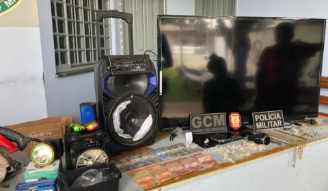 Quadrilha é presa por furto qualificado e tráfico de drogas em Juruá-AM