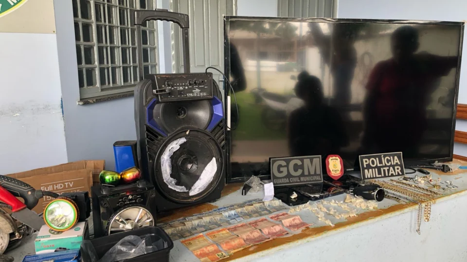 Quadrilha é presa por furto qualificado e tráfico de drogas em Juruá-AM