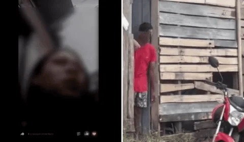 VÍDEO: mulher transmite ao vivo momento em que é feita de refém em RO