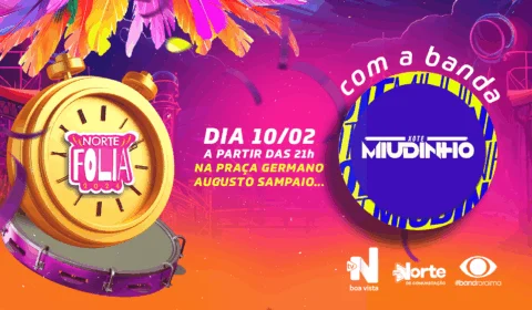 Norte Folia em RR: conheça o bloco de carnaval do Grupo Norte