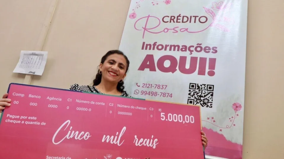 Crédito Rosa atende mulheres empreendedoras com financiamentos em Manaus