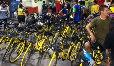 Pedala Livre disponibiliza 108 bicicletas para passeio noturno em Manaus