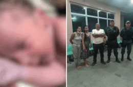 VÍDEO: PMs socorrem adolescente que estava em trabalho de parto em Manaus