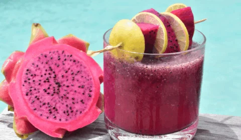 Carnaval: receita de smoothie de pitaia para se refrescar na folia