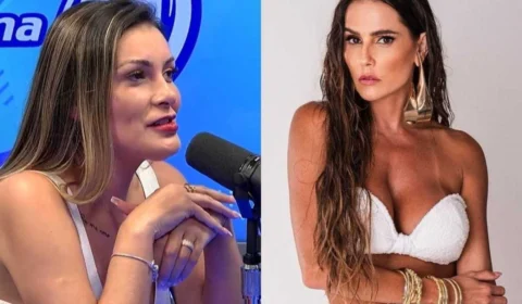 Andressa Urach faz proposta “indecente” para a atriz Deborah Secco