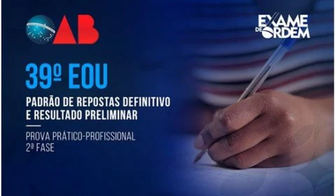 OAB divulga resultado do 39º Exame de Ordem Unificado; confira