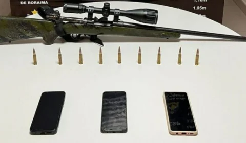 Dois homens são presos com fuzil em Roraima