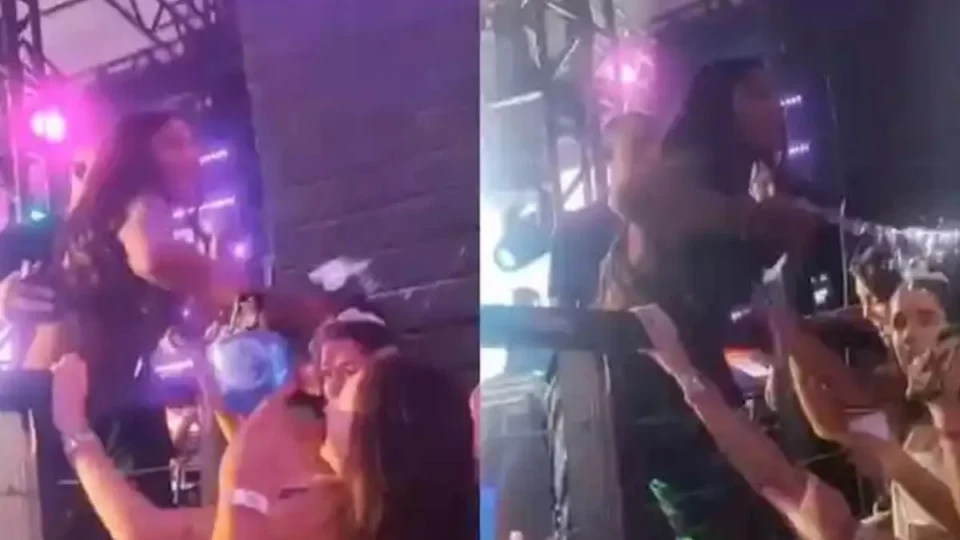 VÍDEO: Ludmilla joga bebida em fã durante show e pega plateia de surpresa