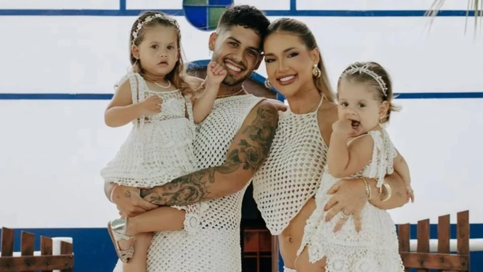 Zé Felipe e Virginia revelam sexo e nome do terceiro filho