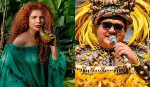 Inauguração de mirante tem Vanessa da Mata e David Assayag em Manaus