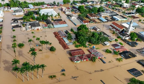 Enchentes: Rio Acre continua a subir e nível já alcança 17,84 metros