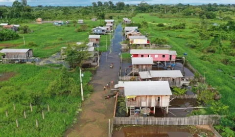 No Amazonas, munícipio decreta emergência após cheia dos rios