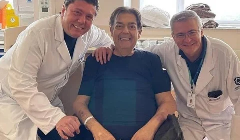 Faustão passa por embolização após transplante de rim em SP