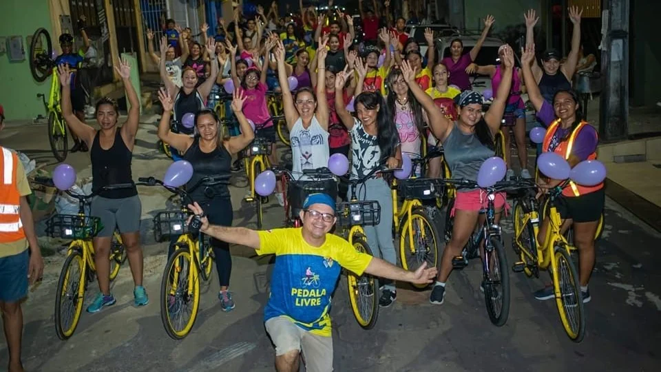 Pedala Livre comemora o Dia da Mulher com passeio ciclístico