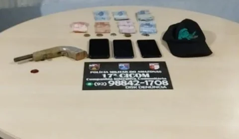 Homem é preso em flagrante por roubo em Manaus