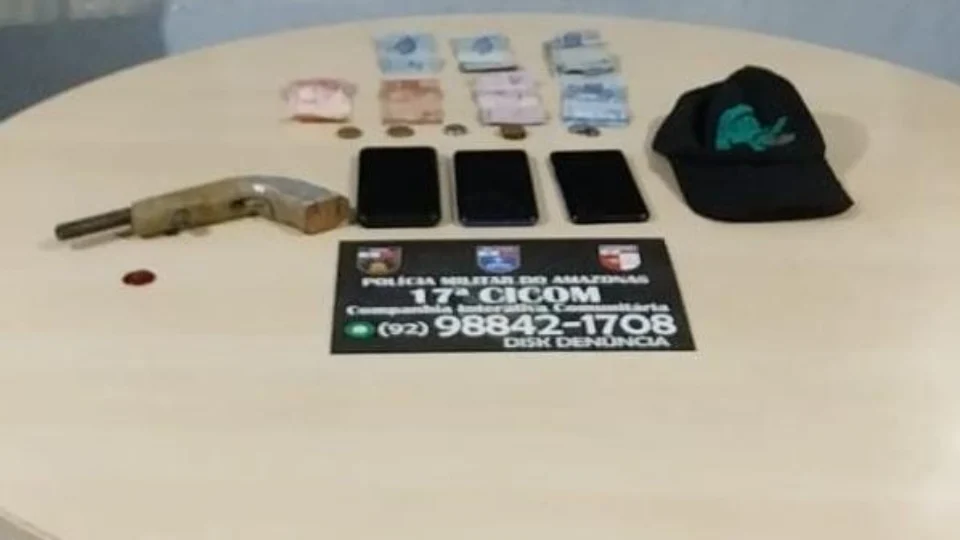 Homem é preso em flagrante por roubo em Manaus