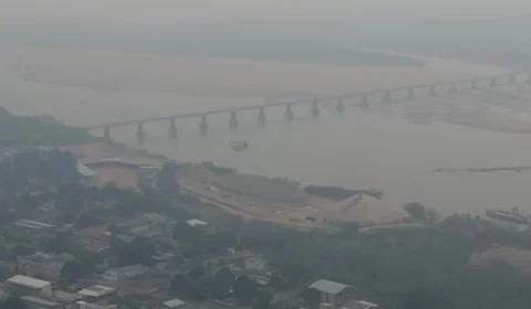 Qualidade do ar: Boa Vista passa noite coberta por fumaça
