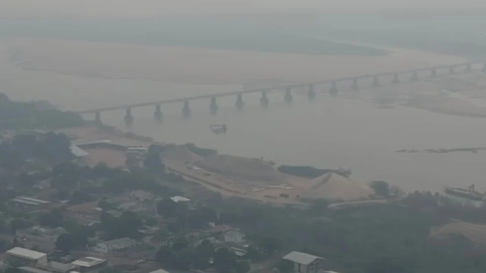 Qualidade do ar: Boa Vista passa noite coberta por fumaça