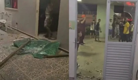VÍDEO: após morte de bebê, moradores depredam hospital e casa do prefeito de Manicoré-AM