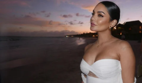 Oscar 2024: Vanessa Hudgens anuncia gravidez no tapete vermelho; confira