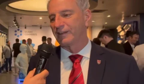 Flamengo: Presidente Rodolfo Landim fala após sorteio da Liberta