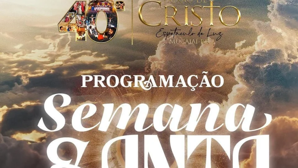 Semana Santa em RR: Prefeitura divulga programação da Paixão de Cristo