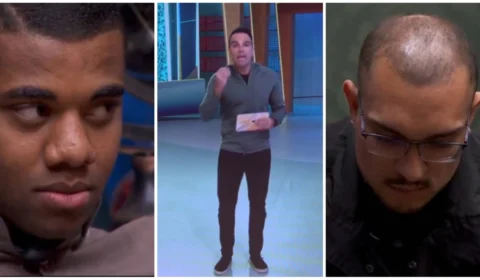 Davi e MC Bin Laden recebem ‘bronca’ ao vivo de Tadeu; assista