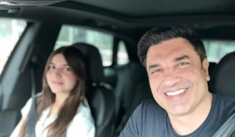 Edu Guedes ensina receita simples de alfajor caseiro ao lado da filha; veja