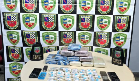 Homem é preso com 12,2 kilos de maconha em Manaus