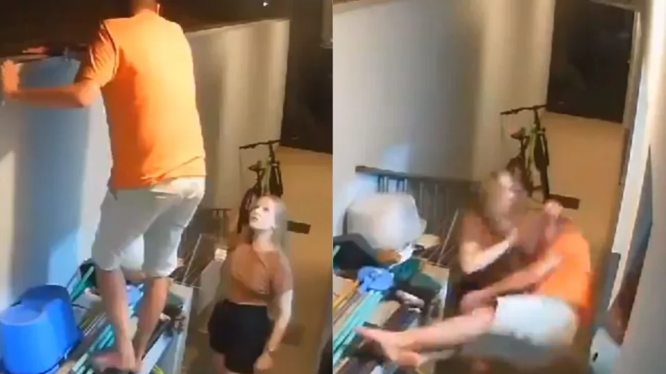 Homem é baleado no rosto após subir em muro para ver briga do vizinho; veja vídeo