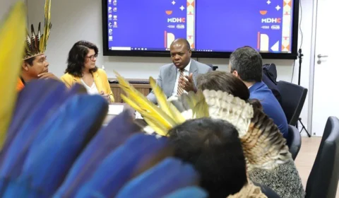 Em reunião com indígenas, ministro afirma ser contra o marco temporal