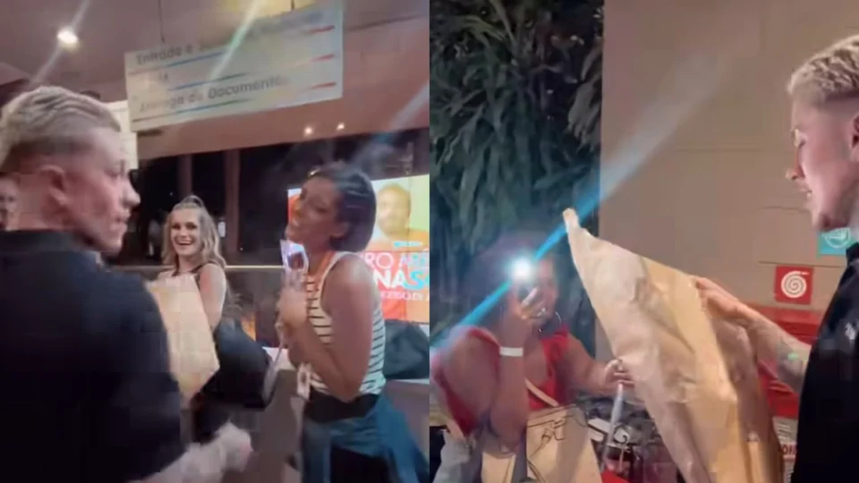 Mc Daniel distribui 100 flores para mulheres de sua equipe nesta sexta