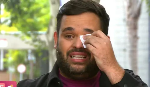 BBB 24: Michel chora ao ver vídeo de Wanessa fora da casa