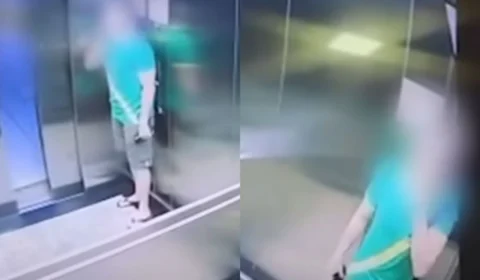 Mulher que foi assediada dentro de elevador fala pela 1ª vez: “Não acreditei”