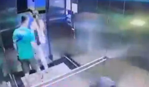 VÍDEO: nutricionista é apalpada por homem em elevador comercial e cena é gravada