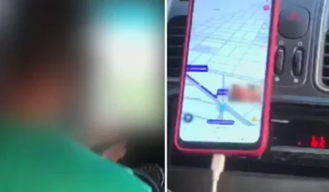 Mulher flagra motorista de aplicativo assistindo pornô durante corrida