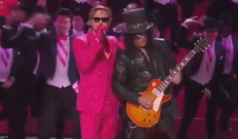 Quem é Slash? Guitarrista tocou ao lado de Ryan Gosling no Oscar 2024