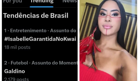 Tag #IsabelleGarantidaNoKwai é a mais comentada na internet