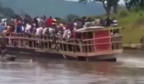 VÍDEO: pelo menos 58 mortos em naufrágio na República Centro-Africana