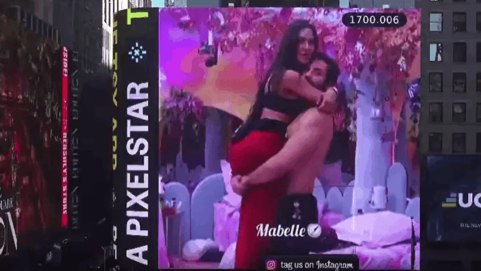 VÍDEO: Isabelle e Matteus aos beijos na Times Square