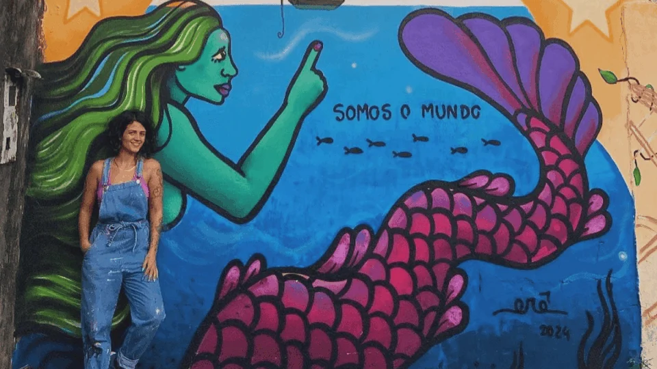 Artista defende grafismo como ferramenta política e social